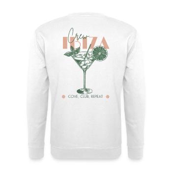 Spain Ibiza Vacation Beach Girls Trip Girls Trip - Unisex Sweatshirt - white - Back