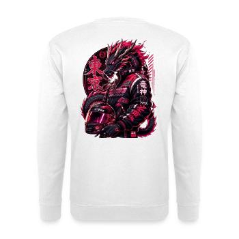 Japanese Dragon Racer - Unisex Sweatshirt - white - Back
