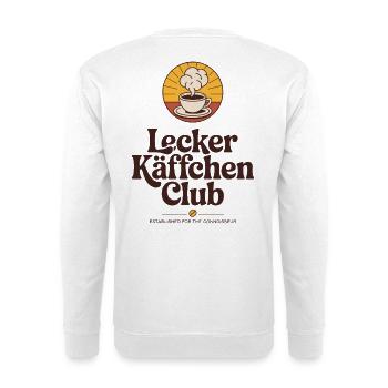 Coffee Delicious Coffee Club Espresso Cafe Barista - Unisex Sweatshirt - white - Back