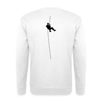 Industrie Kletterer - Unisex Pullover - Weiß - Hinten