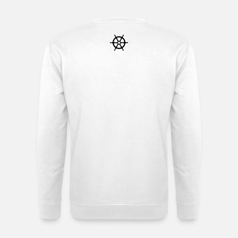 Segelboot - Unisex Pullover - Weiß