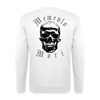 Crâne Memento Mori - Sweat-shirt Unisexe - blanc - Dos