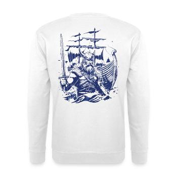 Nordsturm – Der Letzte Krieger - Unisex Pullover - Weiß - Hinten