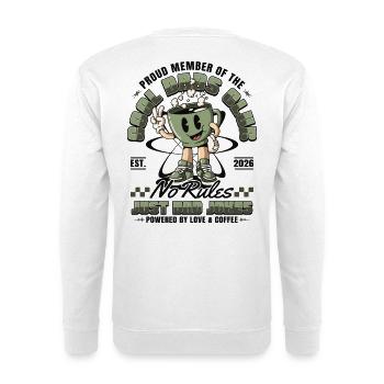 Club des papas cool - Cadeau pour futurs papas 2026 - Sweat-shirt Unisexe - blanc - Dos
