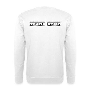 Assistant_Director - Sweat-shirt Unisexe - blanc - Dos