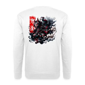 Masque Oni Esprit Intrépide - Sweat-shirt Unisexe - blanc - Dos
