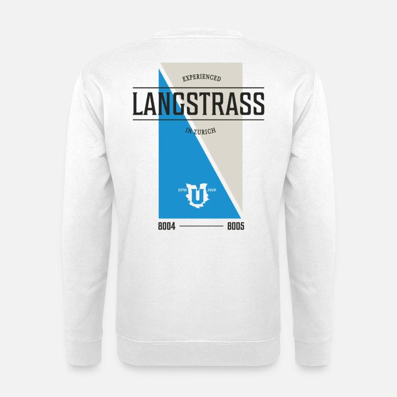 Zurich Langstrass Edition - Unisex Sweatshirt - white