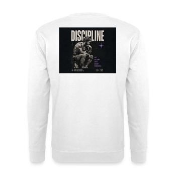 Discipline: Daily Choice - Unisex Sweatshirt - white - Back