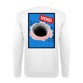 void - Unisex Sweatshirt - white - Back