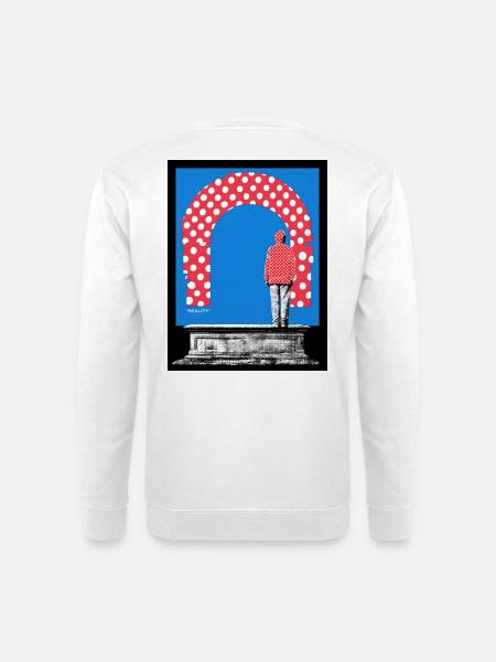Reality - Unisex Pullover - Weiß