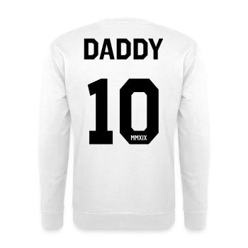 Daddy 2019 - Unisex Pullover - Weiß - Hinten