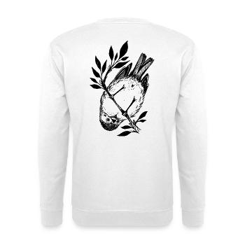 Little Naughty Bird - Unisex Sweatshirt - white - Back