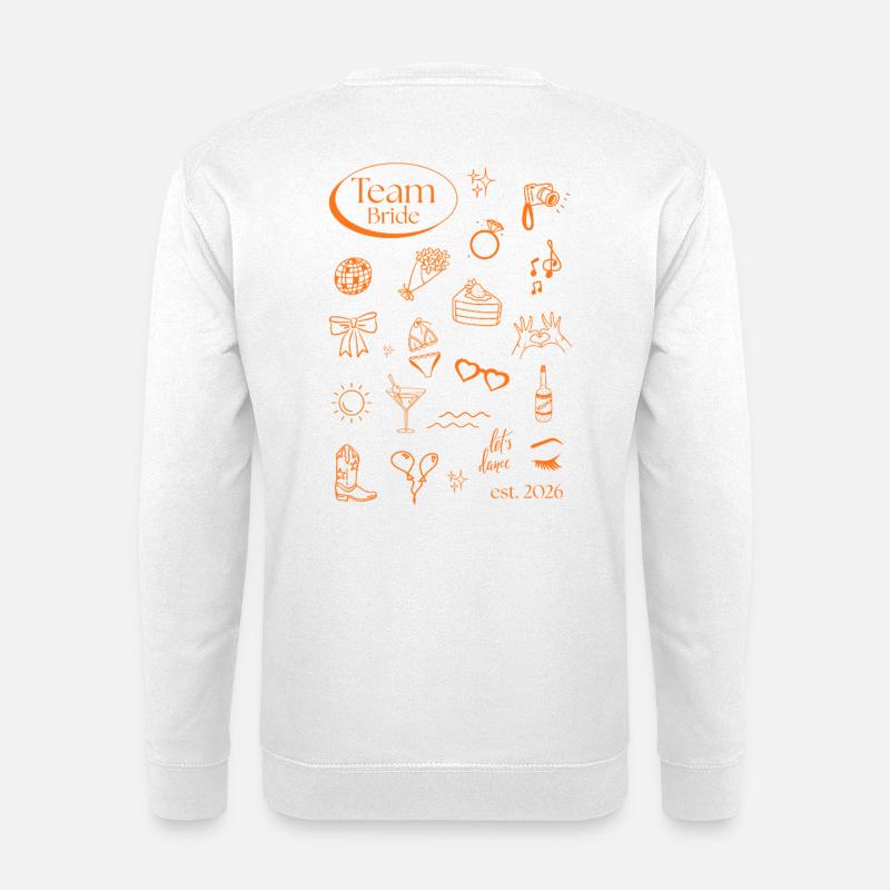 Team Bride Icons 2026 - Unisex Sweatshirt - white