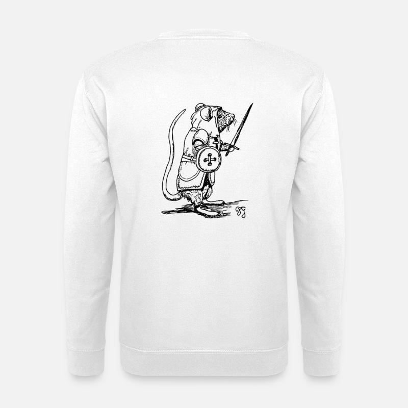 Whisker Knight - Unisex Sweatshirt - white