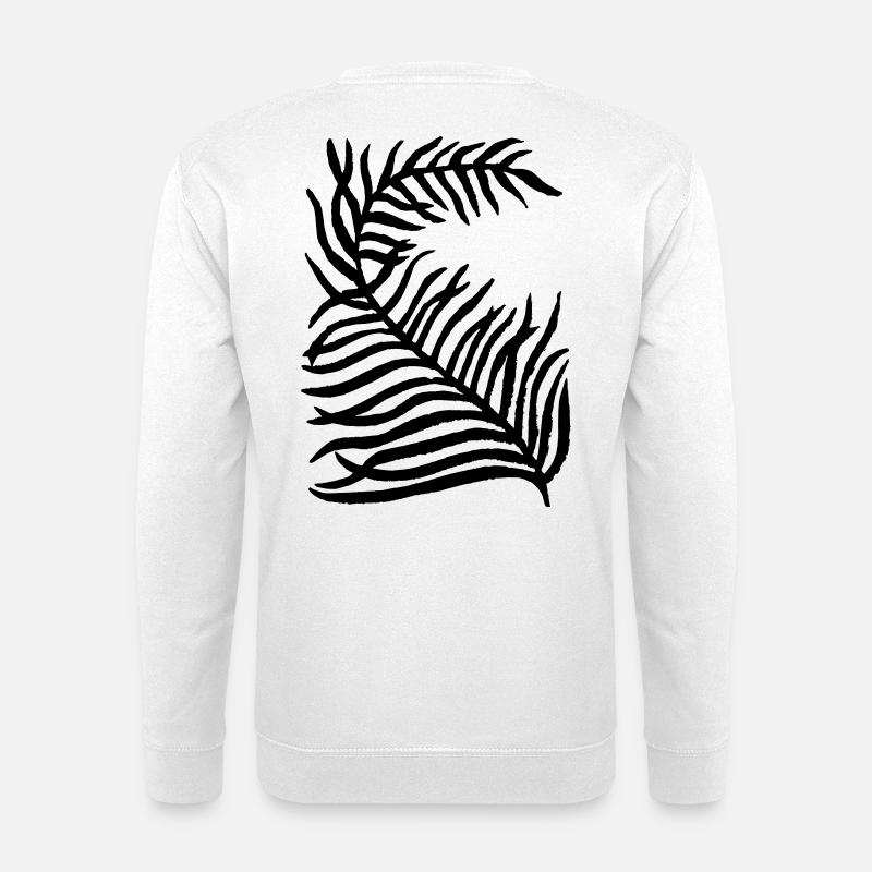 Pflanze - Unisex Pullover - Weiß