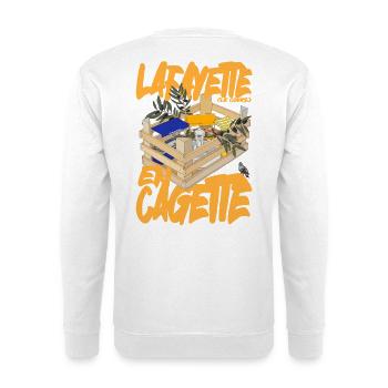 Cours Lafayette en Crate Toulon petiteToulon - Unisex Pullover - Weiß - Hinten