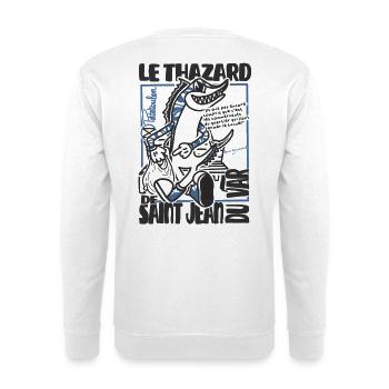 Thazard de Saint Jean du Var - Sweat-shirt Unisexe - blanc - Dos