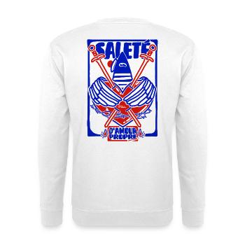 Saleté d'Amour Propre - Sweat-shirt Unisexe - blanc - Dos