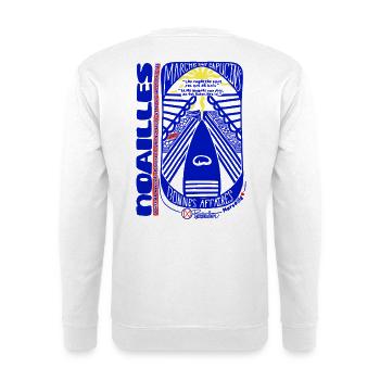 Marché Noailles Marseille - Sweat-shirt Unisexe - blanc - Dos