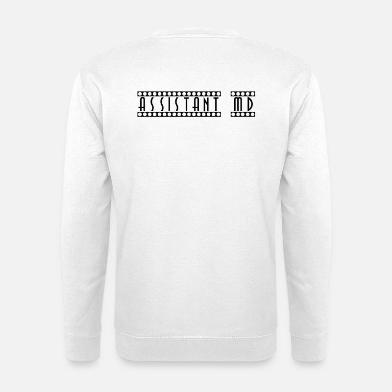 Assistant_MD - Unisex Sweatshirt - white