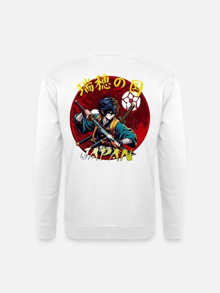 Samurai Kids - Unisex Sweatshirt - white