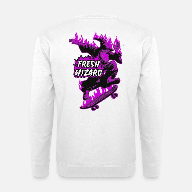 Fresh Wizard - Unisex Sweatshirt - white