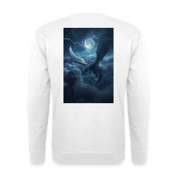 Le dernier dragon né du ciel - Sweat-shirt Unisexe - blanc - Dos
