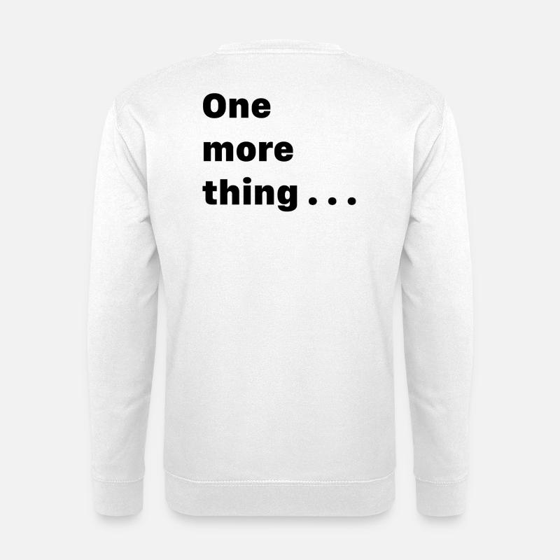 Abstract Geometry Pattern on Canvas - Unisex Sweatshirt - white