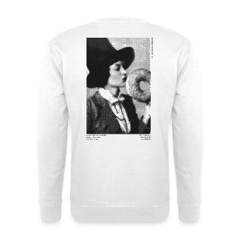 Vintage Girl No 9 par Clarissa Black 2023 (Garantie du prix le plus bas) - Sweat-shirt Unisexe - blanc - Dos