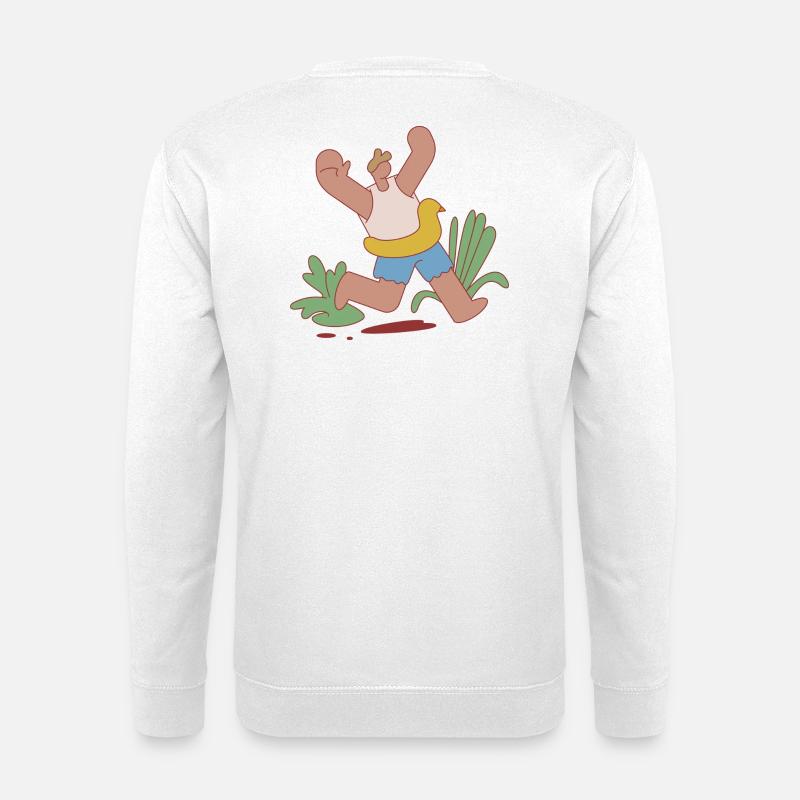 Sommerdesign - Unisex Pullover - Weiß