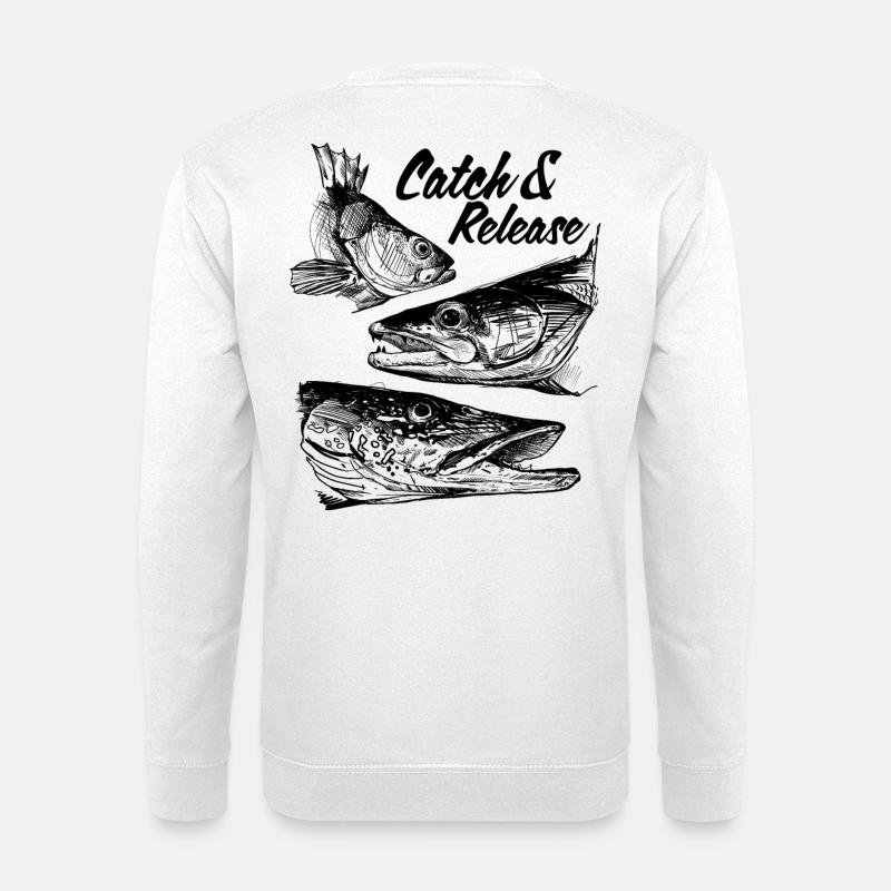 Catch & Release - Unisex Pullover - Weiß