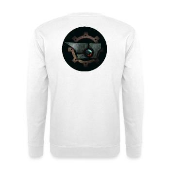 Logo GranFigo - Unisex Pullover - Weiß - Hinten