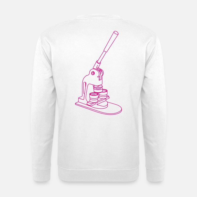 Buttonmachine - Unisex Pullover - Weiß