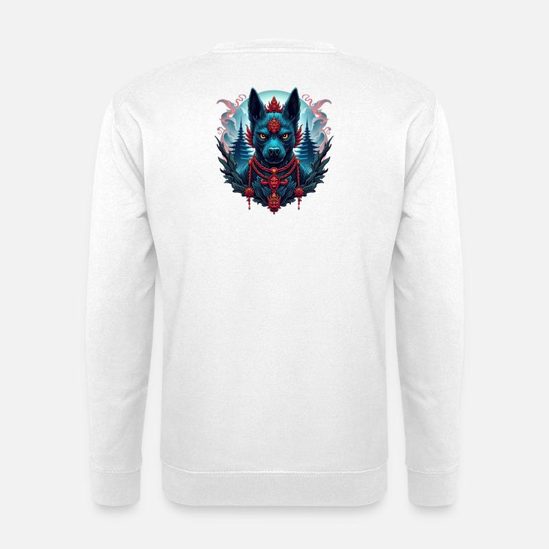 Temple Beast Awakening - Unisex Pullover - Weiß