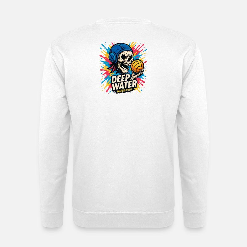 Crane DEEPWATER Wasserball - Unisex Pullover - Weiß