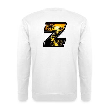  Sonnenuntergang Vibe Zoopy - Unisex Pullover - Weiß - Hinten