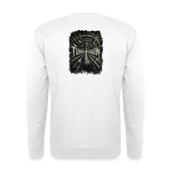 Tunnel Vision – Ravewear - Unisex Sweatshirt - white - Back