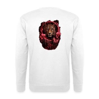 jaguar - Unisex Sweatshirt - white - Back