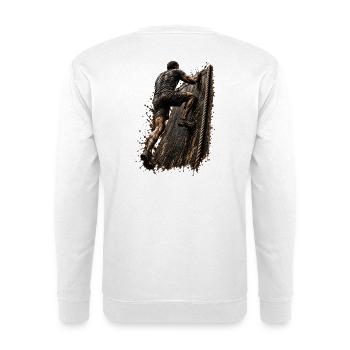 Mud Master - Obstacle - Teamwork - Unisex Pullover - Weiß - Hinten