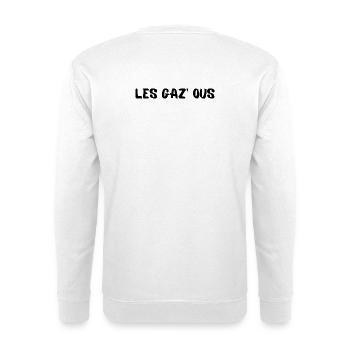 The gaz'elles - Unisex Sweatshirt - white - Back