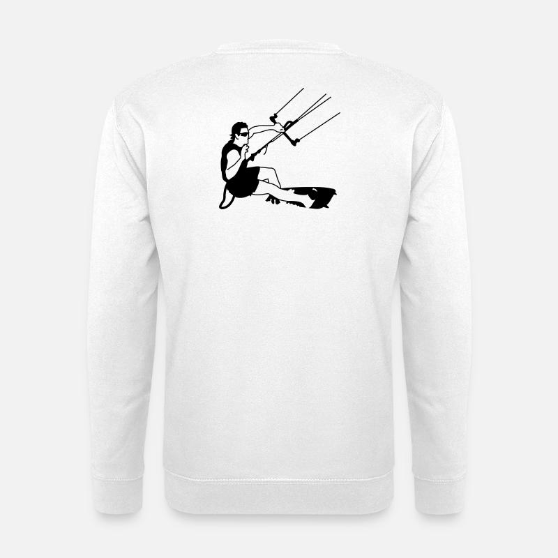 kitesurfer - Unisex Sweatshirt - white