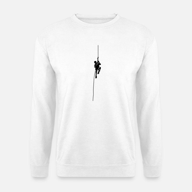 climbing - Unisex Pullover - Weiß