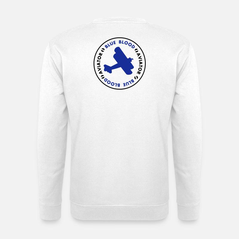 aviator - Unisex Pullover - Weiß