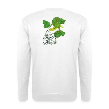 Harmony, Nature - Unisex Sweatshirt - white - Back