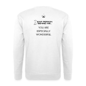 Charity - Unisex Sweatshirt - white - Back