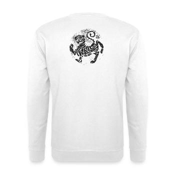 Tora No Maki (noir) - Sweat-shirt Unisexe - blanc - Dos