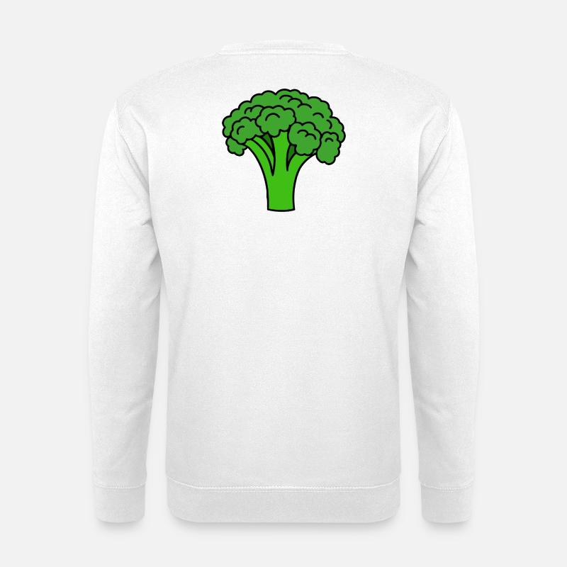 Brokkoli - Unisex Pullover - Weiß