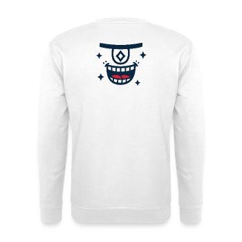 DEEPS DIAMONDS - Sweat-shirt Unisexe - blanc - Dos