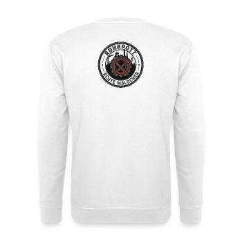 Ruhrpott Real Malocher Patch - Sweat-shirt Unisexe - blanc - Dos