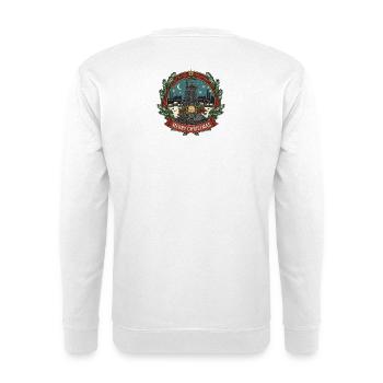 Lantern Shimmer Winter Wonderland - Unisex Sweatshirt - white - Back